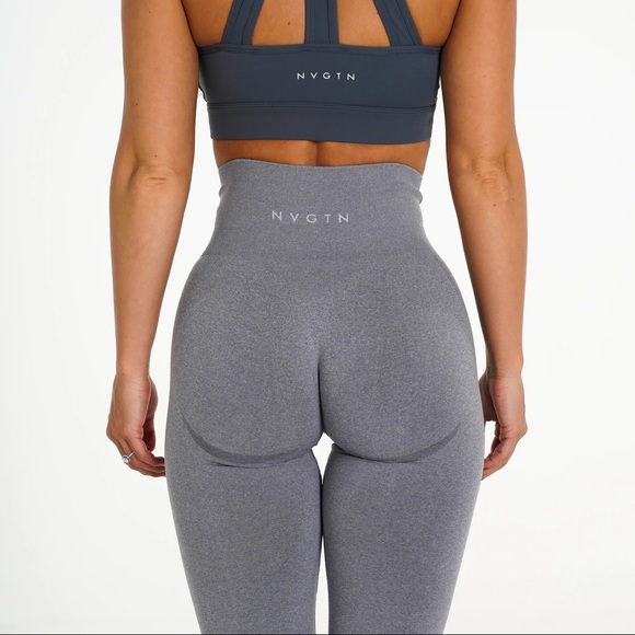 NVGTN | Pants u0026 Jumpsuits | Nvgtn Grey Contour Seamless Leggings | Poshmark